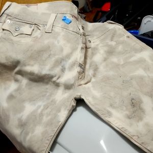 Men's True Religion jeans size 38/34 Grey color